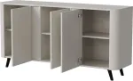 Cama MEBLE Cama VOLARE chest of drawers 151 x 39 x 75 cm cashmere