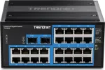 TRENDnet TI-G262 DIN-Rail Switch, 26-Port Industrial Gigabit