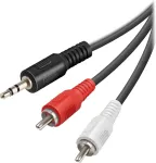 Vivanco kaabel 3,5mm - 2xRCA 1,5m