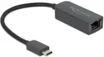 DeLOCK Adapter USB Typ-C Stecker zu 2,5 Gigabit LAN kompakt