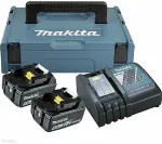 MAKITA POWER SUPPLY KIT 18V 2x5,0Ah (BL1850Bx2+DC18RC) MAKPAC