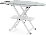No name ARREDAMENTI STIROCOMODO Ironing Board - 135 x 45 cm, White