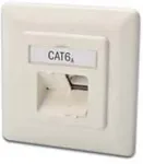 Digitus CAT 6A Klasse EA Netzwerkdose,designkompatibel,UP