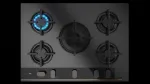 Pliidiplaat TEKA GBC 75 Infinity G1 Black Built-in 70 cm Gas 5 zone(s)