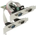 V&otilde;rgukaart DELOCK PCI Express x1 Karte zu 4 x Seriell RS-232