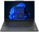 S&uuml;learvuti Lenovo ThinkPad E16 Gen 2 (AMD) AMD Ryzen&trade; 5 7535HS Laptop 40.6 cm (16") WUXGA 8 GB DDR5-SDRAM 256 GB SSD Wi-Fi 6E (802.11ax) Windows 11 Pro Black German