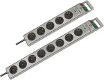 UPS Brennenstuhl Super-Solid Surge Protection 4.500 A Silver 8 AC outlet(s) 2.5 m