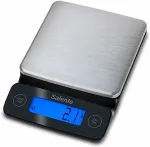 K&ouml;&ouml;gikaal Salente DiamondCook Black, Stainless steel Countertop Rectangle Electronic kitchen scale