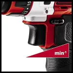 Einhell Cordless Drill TE-CD 12/1 X-Li, 12V (red/black, Li-Ion battery 2Ah)