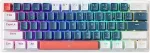 Klaviatuur Machenike K500-B61 keyboard Gaming USB QWERTY Blue, White, Red