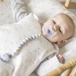 NATTOU Silikoonist lutihoidja, sinine
