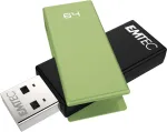 M&auml;lukaart Emtec USB2.0 C350 64GB Brick Green