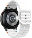 Tech-Protect kellarihm Silicone Sport Samsung Galaxy Watch4/5/5 Pro/6/7/FE, valge