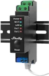 Shelly Pro 2PM electrical relay Black 2
