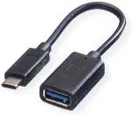 VALUE - USB-Kabel - USB Typ A, 4-polig (M) - USB Typ B, 4-polig (M) - 3 m - beige (11.99.9030)