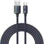 Noname Baseus CAJY000401 Crystal Shine Series Data Cable USB - USB-C 100W 1.2m Black
