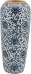 Home4you Vaas TITAN STONE D17xH34cm, sinine lill