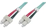 Digitus Professional - Patch-Kabel - SC multi-mode (M) bis SC multi-mode (M) - 2 m - Glasfaser - 50/125 Mikrometer - OM4 - halogenfrei - RAL 4003