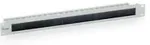 Equip 19" B&uuml;rstenblende Premium 1U RAL7035