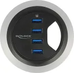 DeLOCK Tisch-Hub 4 Port USB 3.0