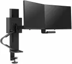 ERGOTRON TRACE DUAL MONITORS PANEL CLAMP MATTE BLACK