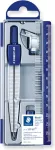 Staedtler Schulzirkel Noris Club 550 60, L&auml;nge: 124,2 mm Pr&auml;zisionszirkel im Klappdeckeletui, mit stumpfwinkliger (550 60)