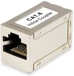 EQUIP Inline-Koppler Cat6 RJ45 8P8C geschirmt 1Gbit 250MHz Polybeutel