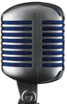Shure Super 55 - dynamic, supercardioid microphone, classic model