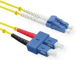 ROLINE 21.15.8791 InfiniBand/fibre optic cable 1 m 2x LC 2x SC Multicolour
