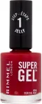 Rimmel London Super Gel STEP1 016 Cerise Pop 12ml - Nail Polish naistele