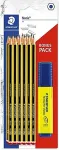 STAEDTLER Bleistifte HB Noris 120 Big Pack + 1 Textmarker retail