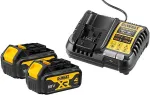 Dewalt .CHARGER DCB1104 +2x4.0Ah DCB1104M2