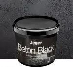 No name PLASTER DECOR JEGER BETON BLACK 7KG