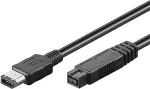 PREMIUMCORD FireWire 800 cable, 1.8m, 9pin-6pin