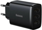 Baseus CCXJ020101 mobile device charger Universal Black AC Indoor