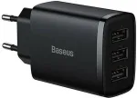 Baseus CCXJ020101 mobile device charger Universal Black AC Indoor