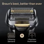 Pardel Braun Series 9 Pro+ 9525s wet & dry graphite Shaver