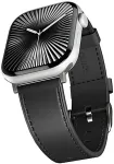 EPICO Watch Strap Leather 42/44/45/46/49 - black