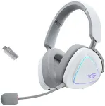 ASUS ROG Delta II Headset Wired & Wireless Head-band Gaming USB Type-C Bluetooth White
