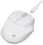 Hiir SHARKOON Maus OfficePal M25W Optisch 6 Tasten 4.000 DPI wei&szlig;