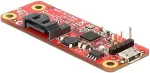 DELOCK - Speicher-Controller - SATA 6Gb/s - 600MBps - USB2.0 - Himbeere (62626)