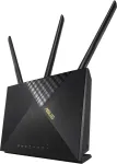 ASUS Wireless Router||Wireless Router|1800 Mbps|Wi-Fi 5|Wi-Fi 6|1 WAN|4x10/100/1000M|Number of antennas 4|4G-AX56