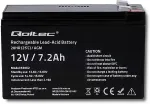NONAME AGM battery 12V 7.2Ah, max. 108A