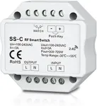 SKYDANCE SS-C Smart Switch, 100-240V, 1x 6A, Push-Key