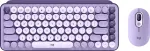 Klaviatuur Logitech POP Icon Keys keyboard Universal Bluetooth QWERTY US International Lilac, White