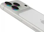 Zagg Glass Elite Anti-Reflective Camera Rings for Apple iPhone 18 Pro Max / 18 Pro - Iridescent