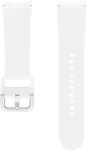 SAMSUNG Sport Band 20mm, S/M ET-SFR90 White for Galaxy Watch4 or later - 8806094549423