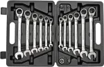 Gedore red Ratchet Spanner Set metric 16-pieces