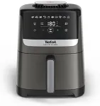 Tefal Easy Fry Silence EY551HE0 fryer Single 5 L Stand-alone Hot air fryer Black, Grey, Stainless steel