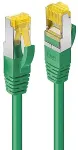 LINDY Patchkabel Cat6A RJ45 S/FTP Cat7 LSZH Kabel gr&uuml;n 7,5m